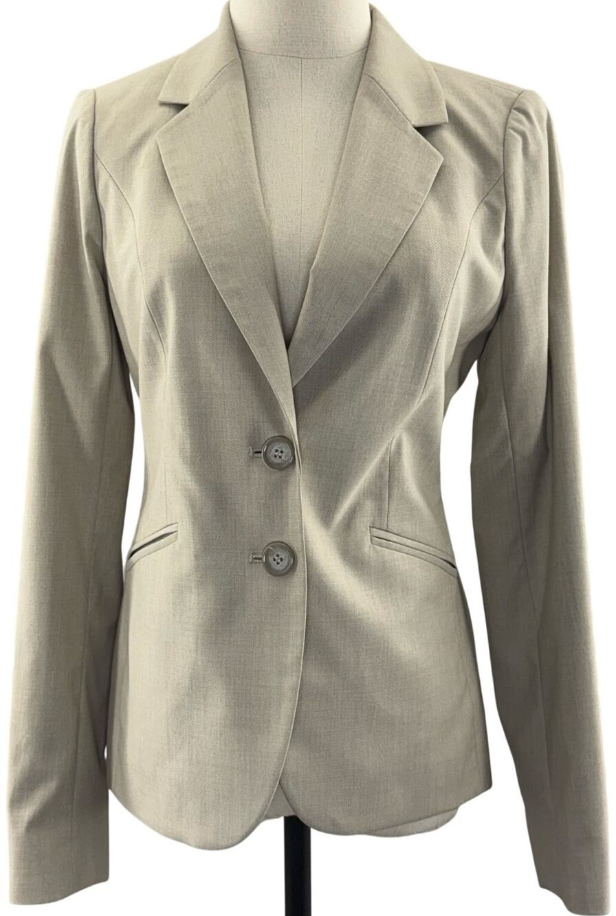 The Limited Collection Women's 2 Tan Blazer Jacket Lined